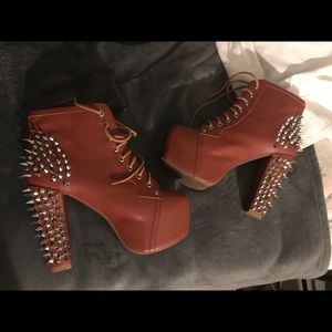 Nearly New Jeffrey Campbell Spike Litas